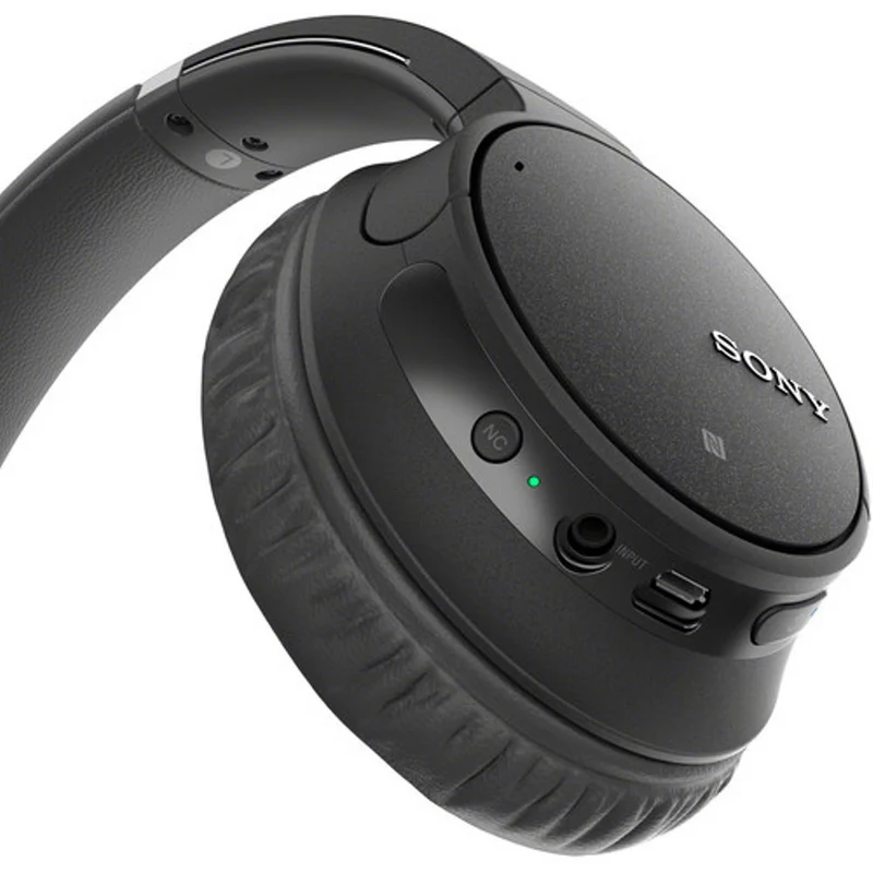 Sony WH-CH700N Wireless Noise-Canceling Over-Ear Headphones (Black)
