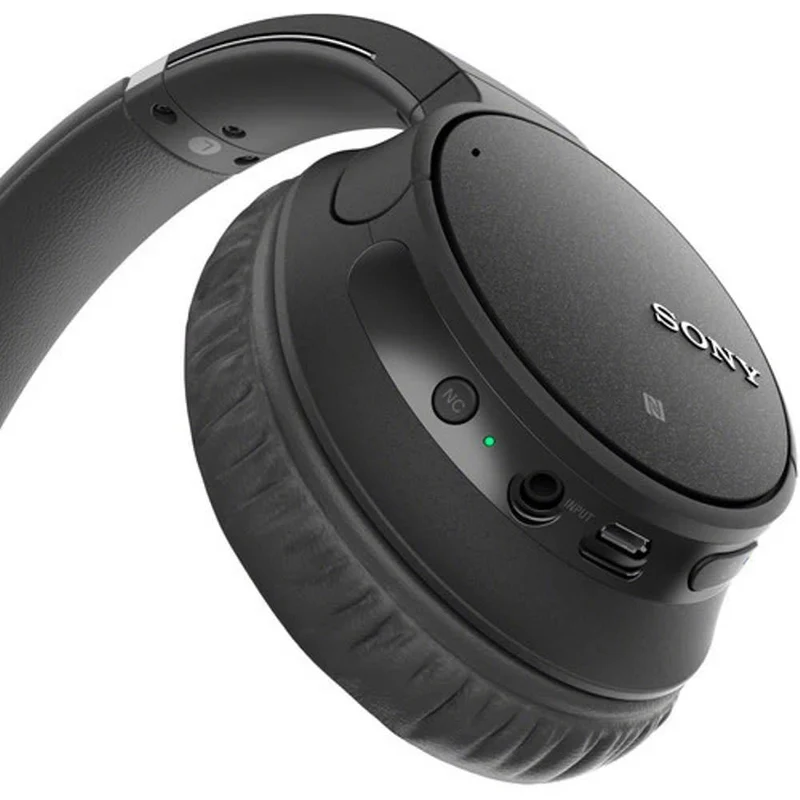 Sony WH-CH700N Wireless Noise-Canceling Over-Ear Headphones (Black)