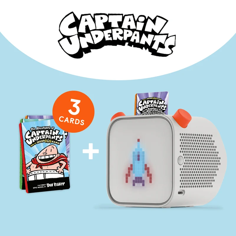 Yoto Player + Captain Underpants Bundle