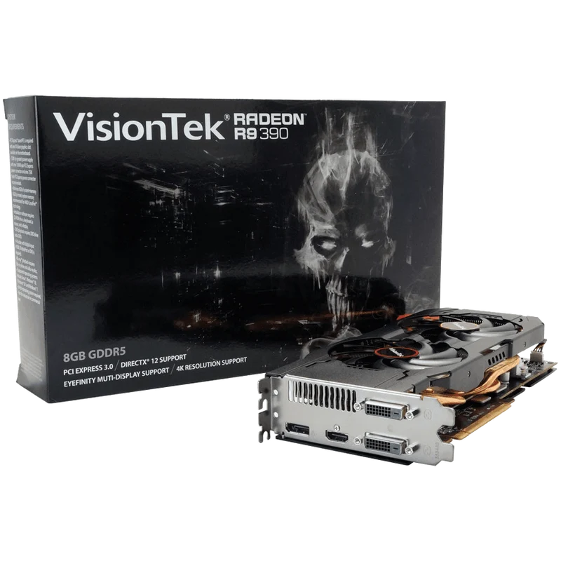VisionTek Radeon R9 390 8GB GDDR5 PCI Express Graphics Card
