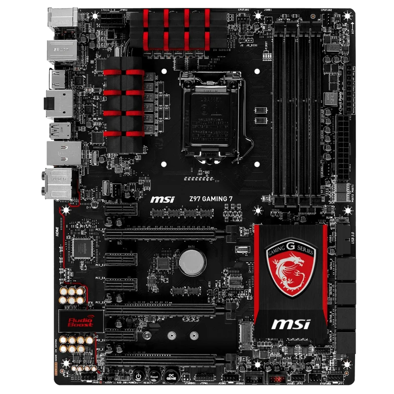 MSI ATX DDR3 2600 LGA 1150 Motherboards Z97 GAMING 7