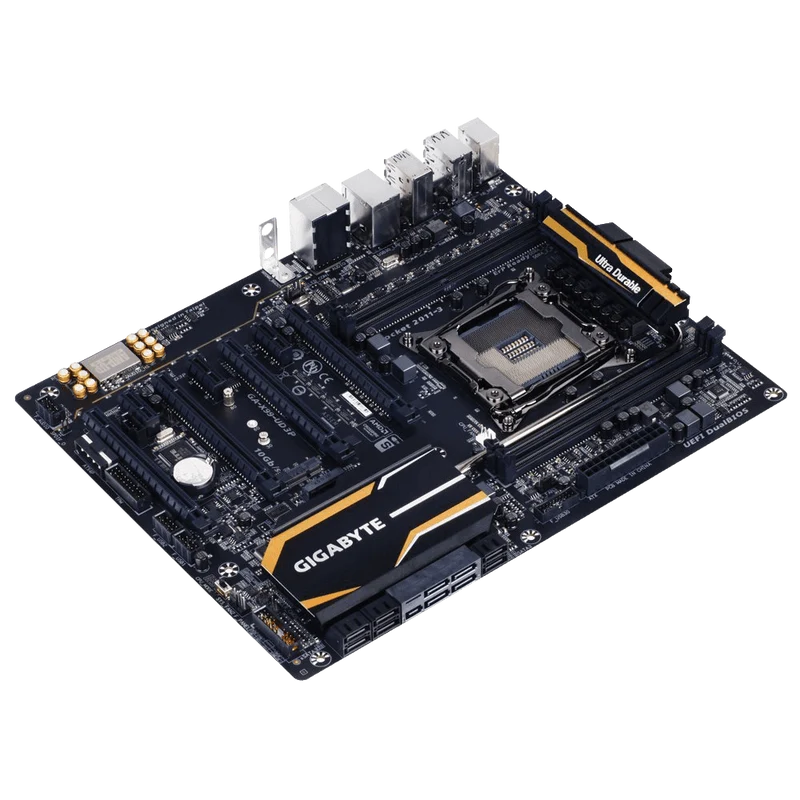Gigabyte LGA 2011 3 X99 4 Memory DIMMs 4 Way SLI Support ATX DDR3 2133 Motherboard GA X99 UD3P