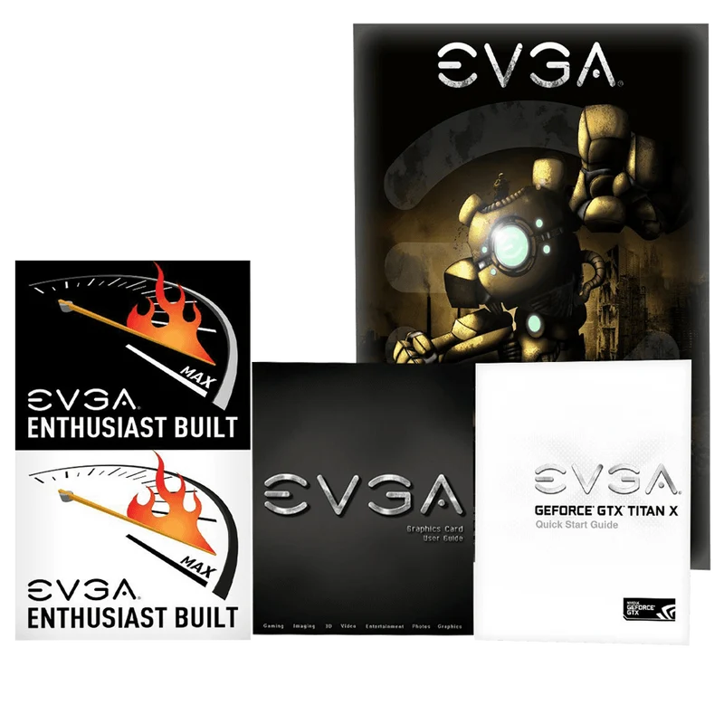 EVGA GeForce GTX Titan X Hybrid 12 GB GDDR5 Air Water Hybrid Graphics Card 12G P4 1999 KR
