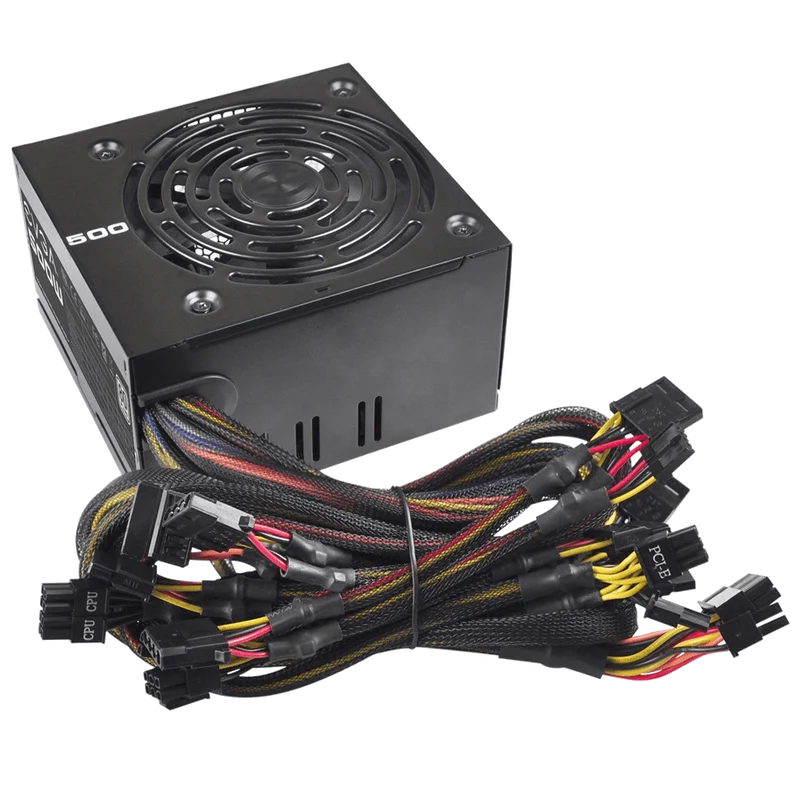EVGA 500 W1 80+, 500W 3 Year Warranty Power Supply 100 W1 0500 KR