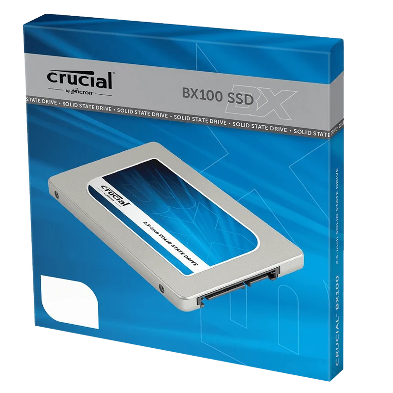 Crucial BX100 250GB SATA 2.5 Inch Internal Solid State Drive - CT250BX100SSD1