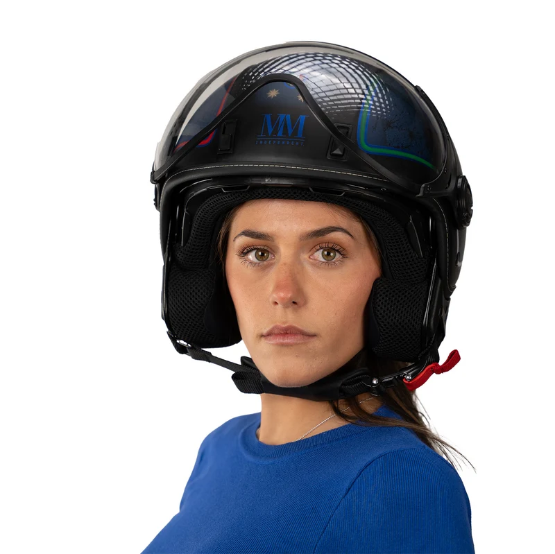 Casque Italia Noir Impulso de MM Independent