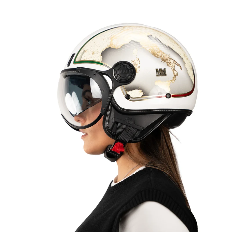 Casque Italia Bianco Orizzonte MM Independent