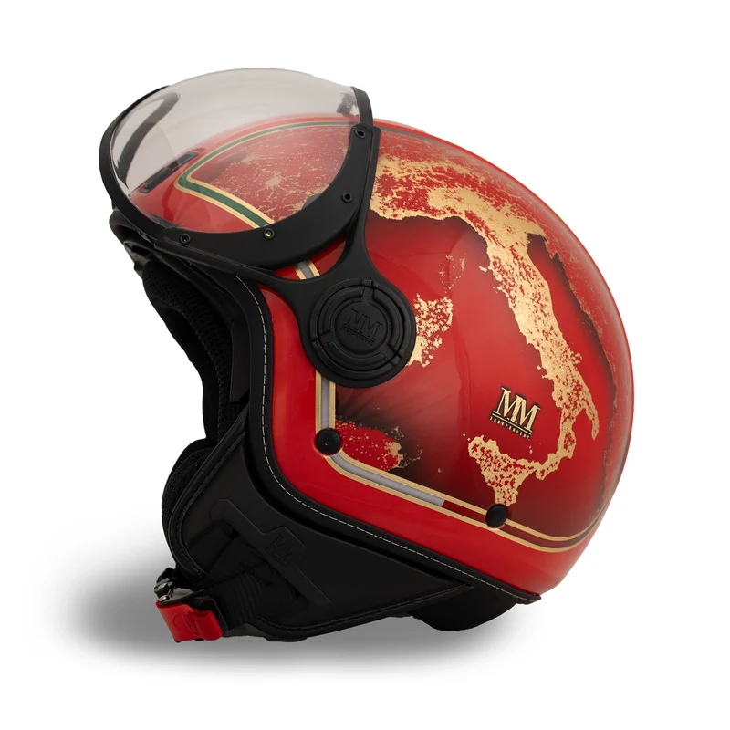 Casque Italia Rosso Eclissi MM Independent
