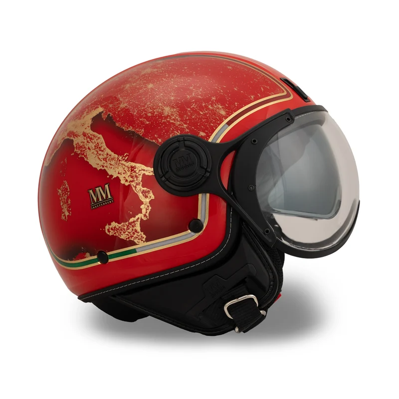 Casque Italia Rosso Eclissi MM Independent