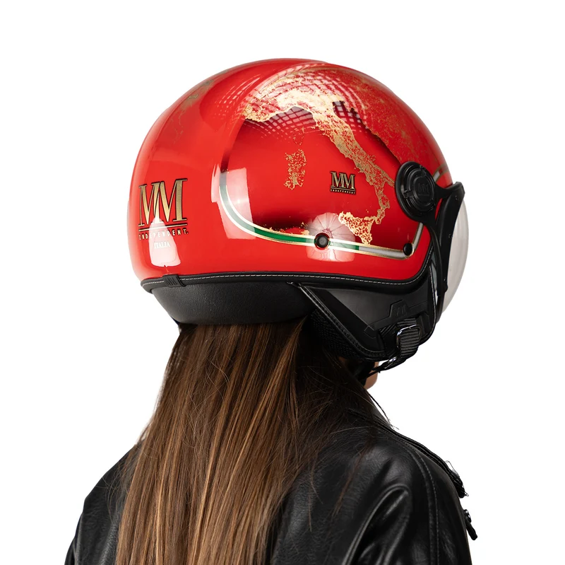 Casque Italia Rosso Eclissi MM Independent