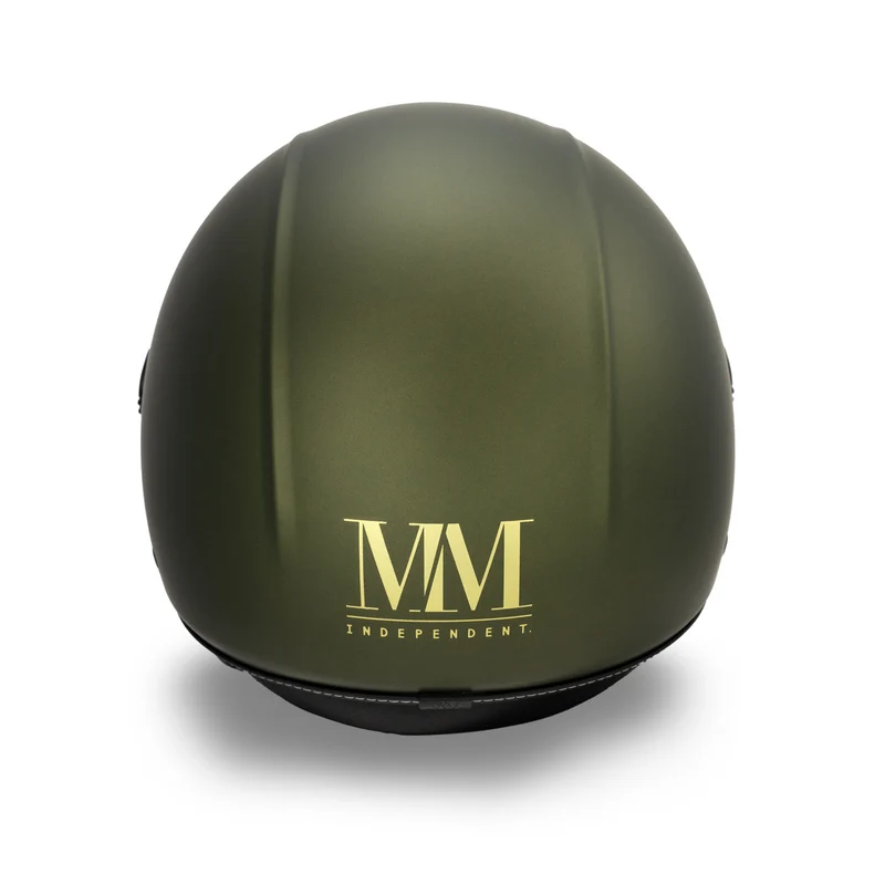 Casque JET A-Ventura vert olive uni de MM Independent