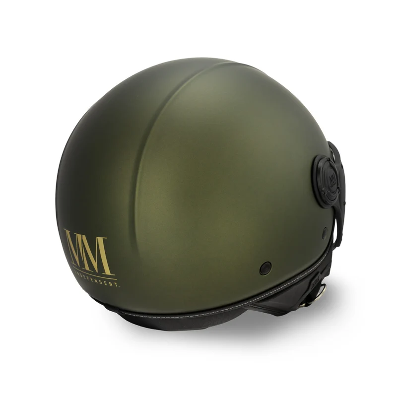 Casque JET A-Ventura vert olive uni de MM Independent
