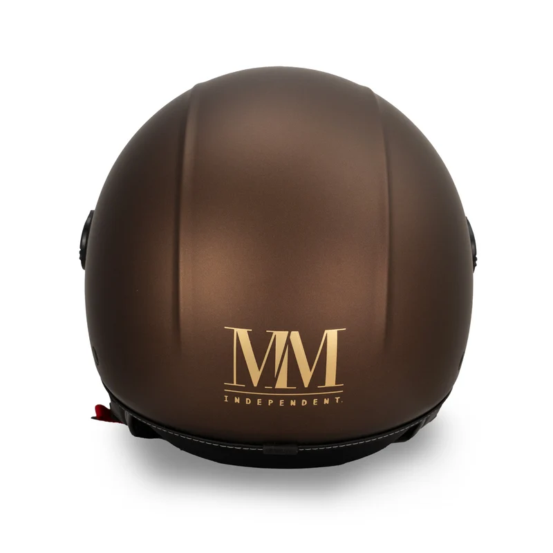 Casque JET A-Ventura marron monochrome de MM Independent