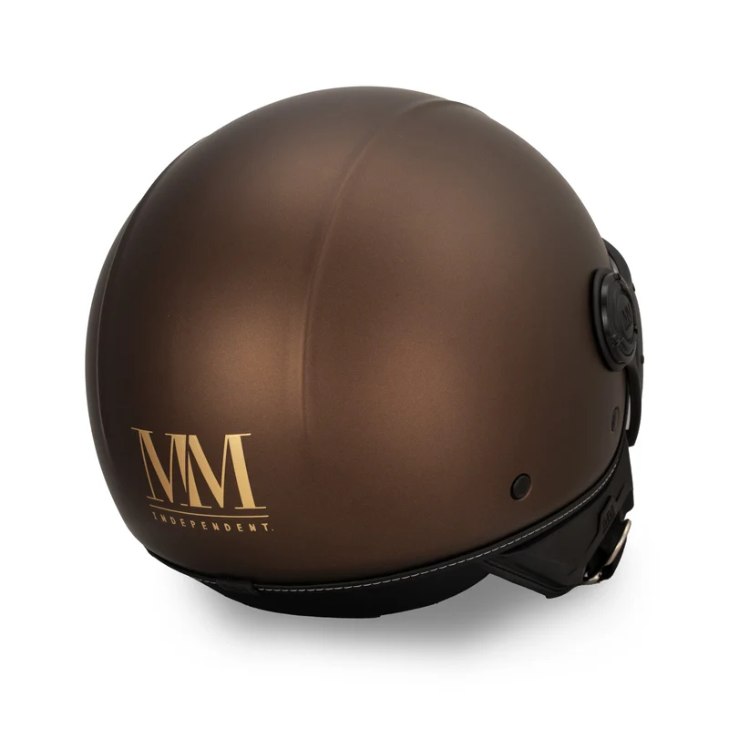 Casque JET A-Ventura marron monochrome de MM Independent
