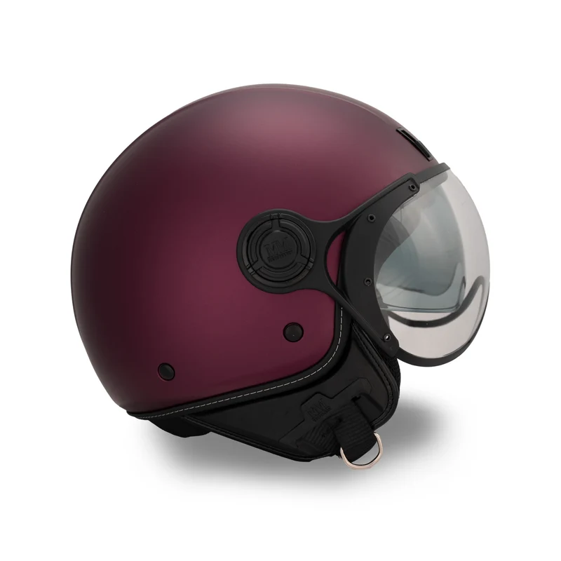 Casque JET A-Ventura Magenta mat monochrome de MM Independent