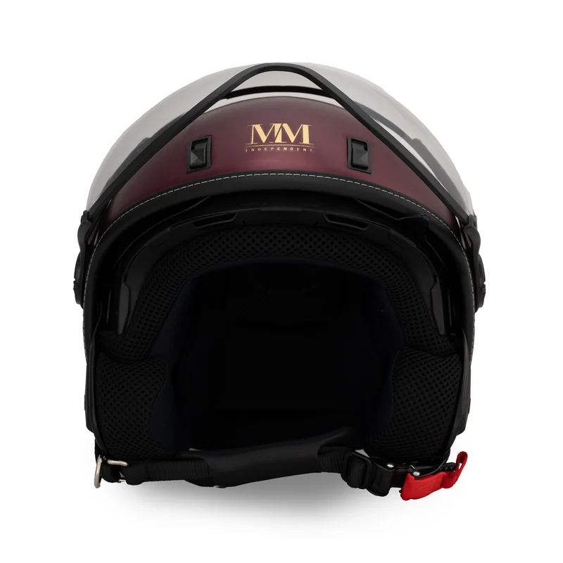 Casque JET A-Ventura Magenta mat monochrome de MM Independent