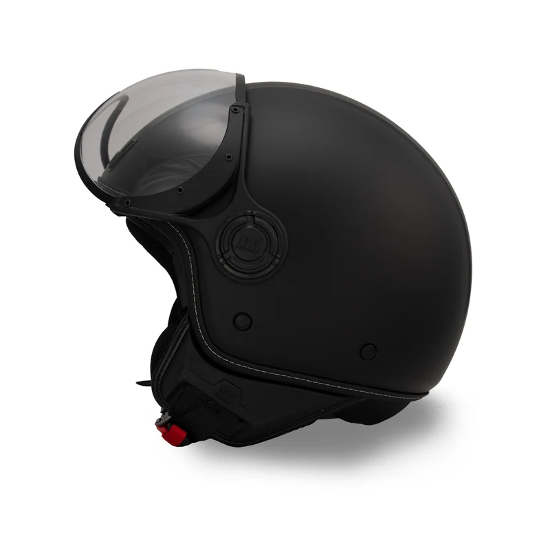 Casque JET A-Ventura noir monochrome de MM Independent