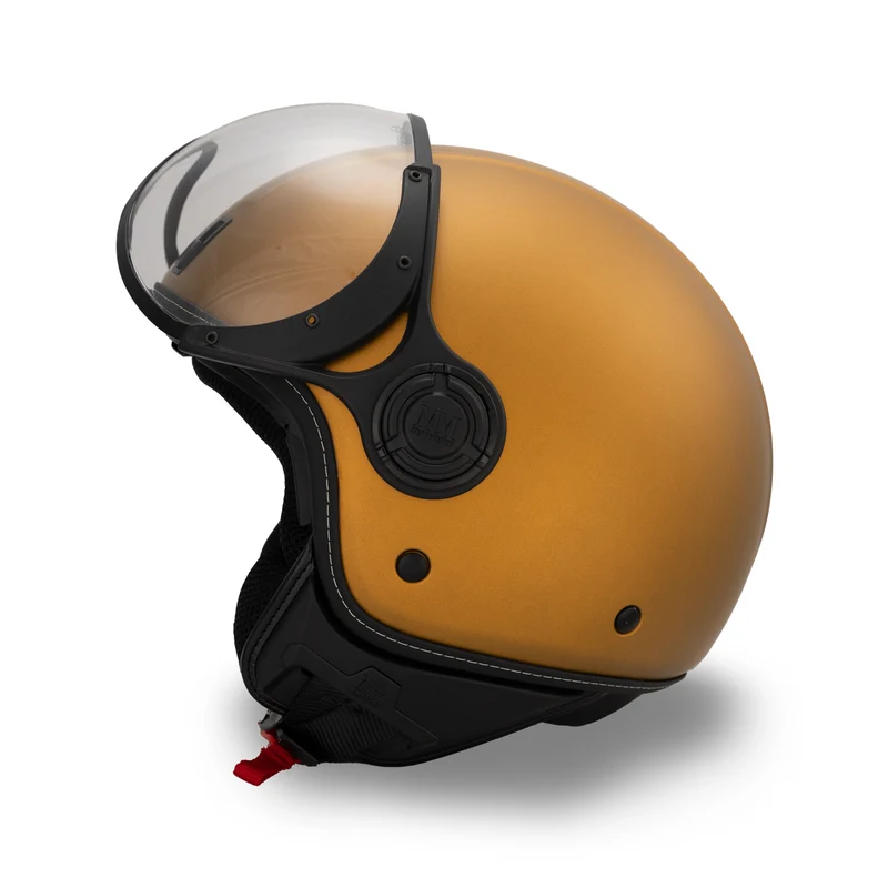 Casque JET A-Ventura Gold Monochrome de MM Independent