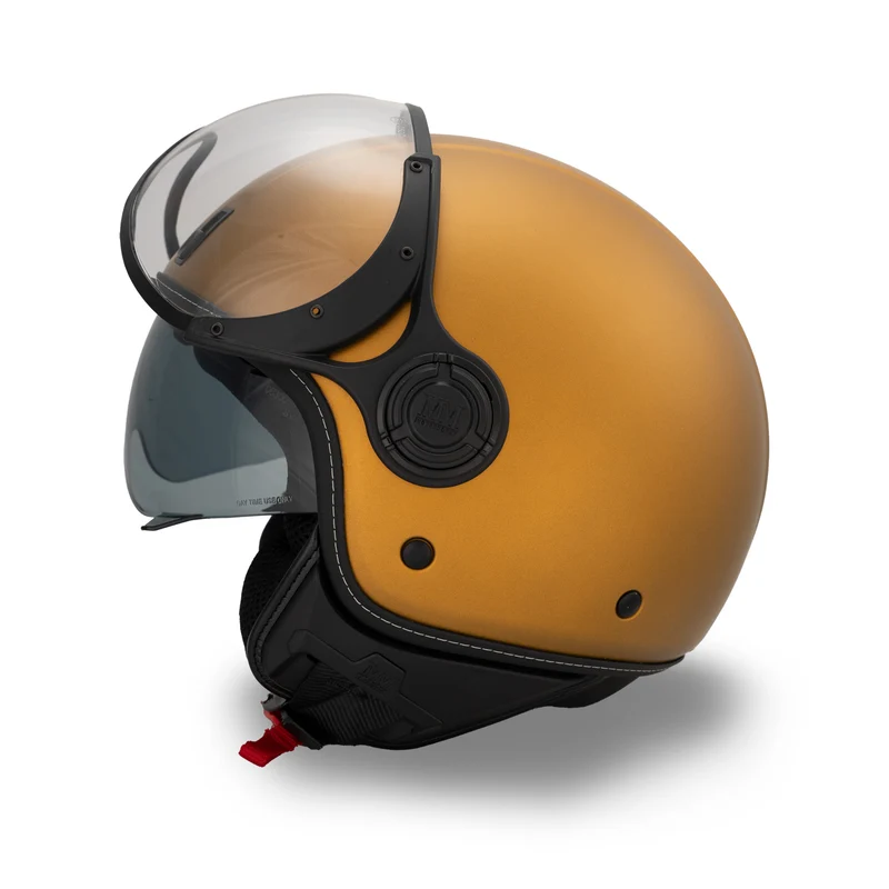 Casque JET A-Ventura Gold Monochrome de MM Independent