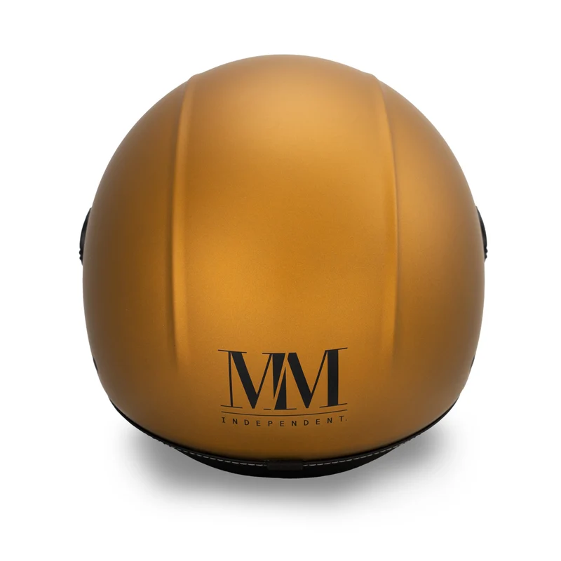 Casque JET A-Ventura Gold Monochrome de MM Independent