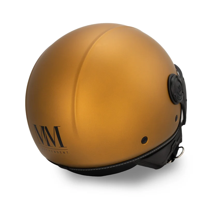 Casque JET A-Ventura Gold Monochrome de MM Independent