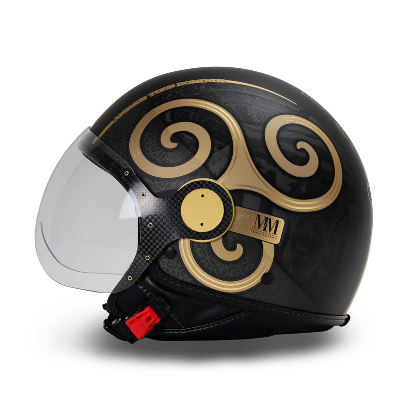 Casque Sicilia Trinacria 2.0 Noir ÉDITION LIMITÉE MM Independent