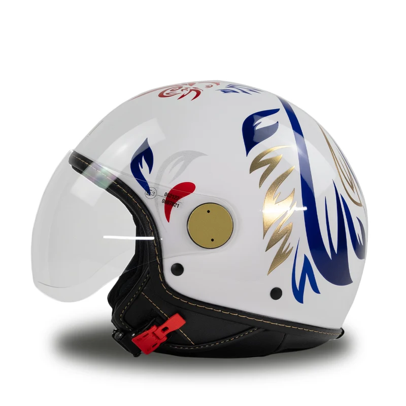 Casque Coq blanc MM Independent en édition limitée