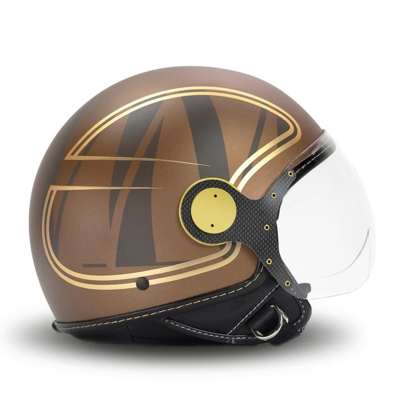 Casque Elegant en Brown Gold MM Independent