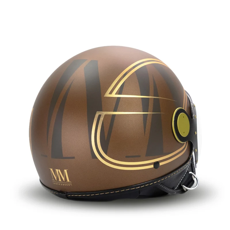 Casque Elegant en Brown Gold MM Independent