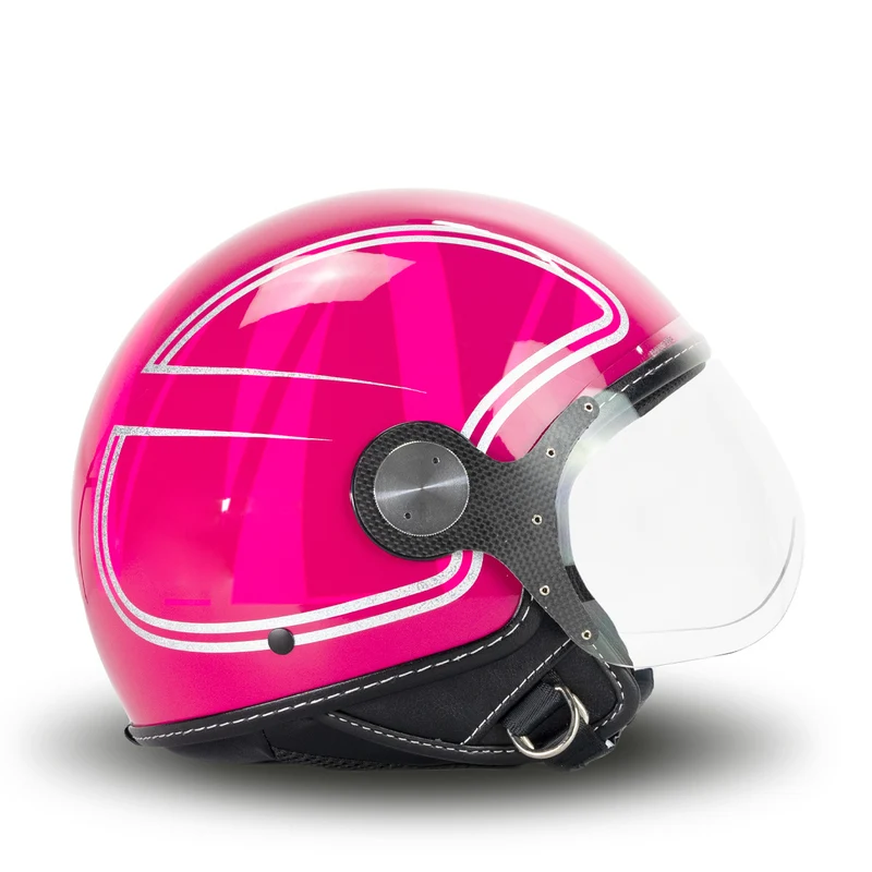 Casque Elegant en fuchsia pailleté MM Independent