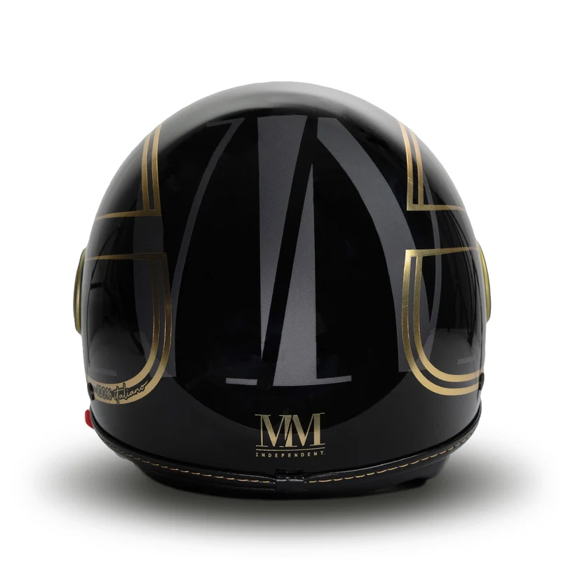 Casque Elegant en noir et or MM Independent