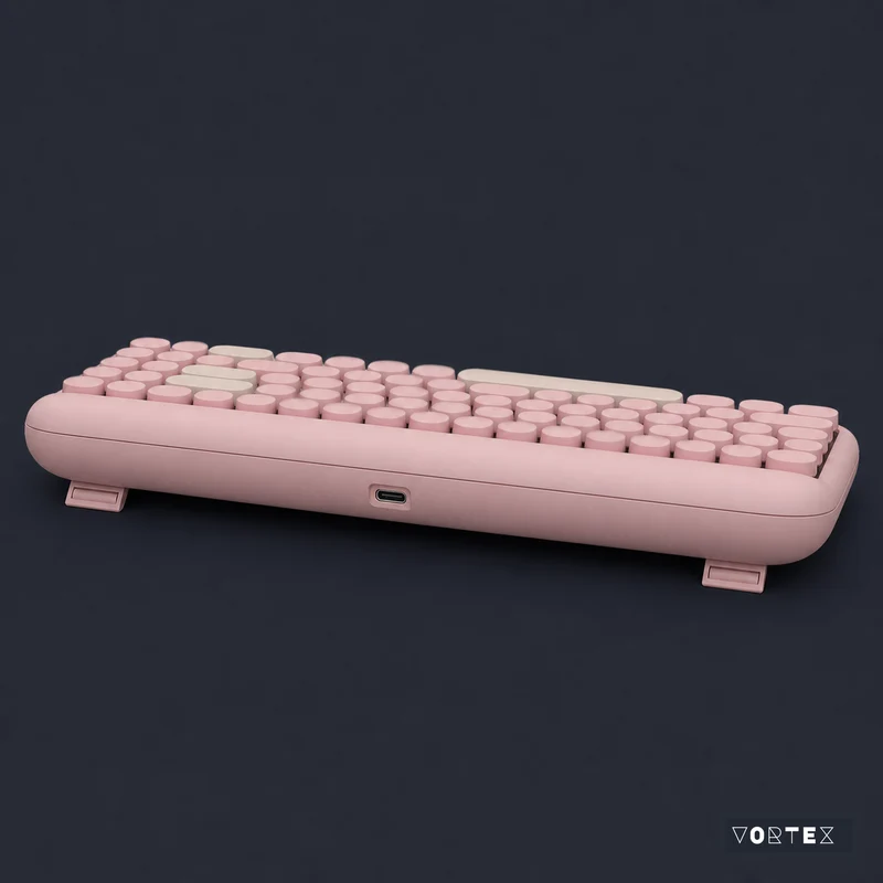 Pink Retro Keyboard
