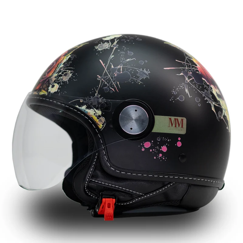 Casque Tattoo Rose Noir MM Independent