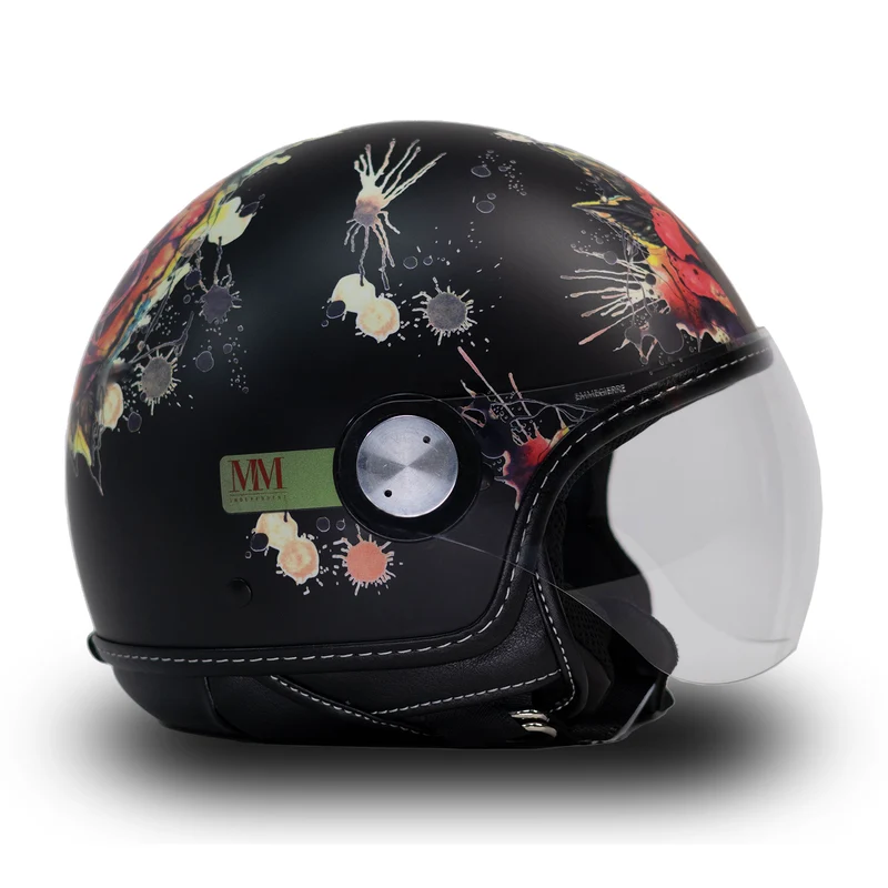 Casque Tattoo Rose Noir MM Independent