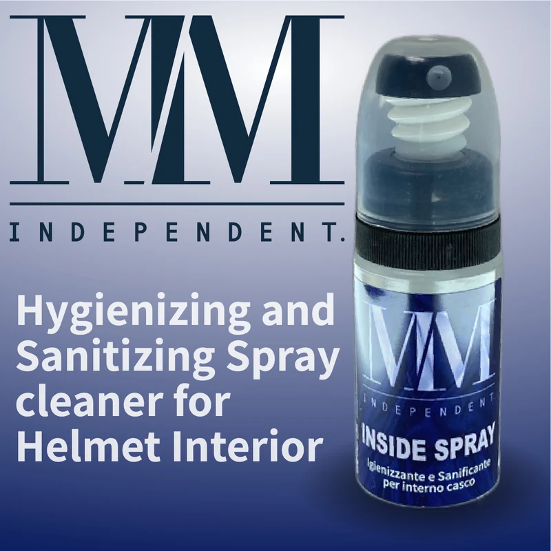 Spray désinfectant et assainissant pour casques MM Independent