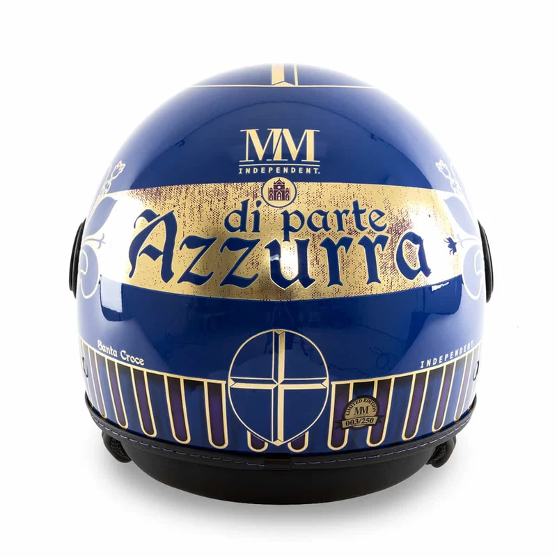 Casque de football historique Azzurri ÉDITION LIMITÉE MM Independent