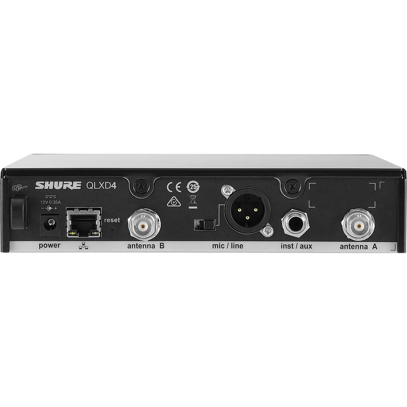 Shure QLXD4 Digital Wireless Receiver (H50: 534 to 598 MHz)