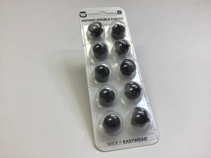 Widex Large instant double ear tip dome earbud