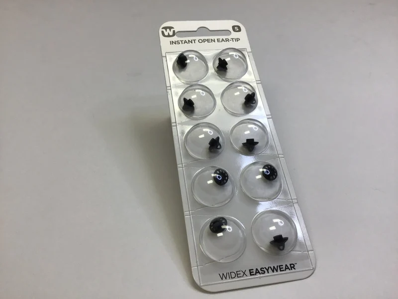 Widex small instant open ear tip dome earbud