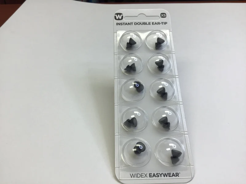 Widex XS instant double ear tip bud dome
