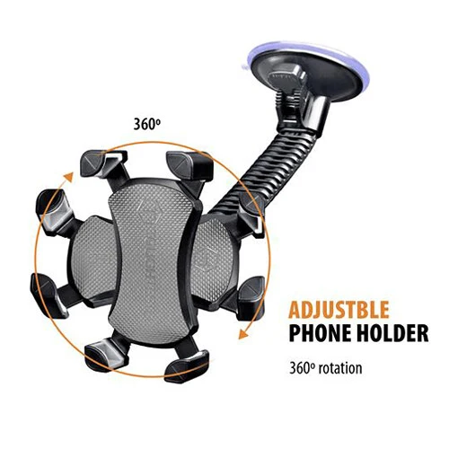 ToughTested Smartphone Windshield Mount with Flexible Gooseneck - Open Box
