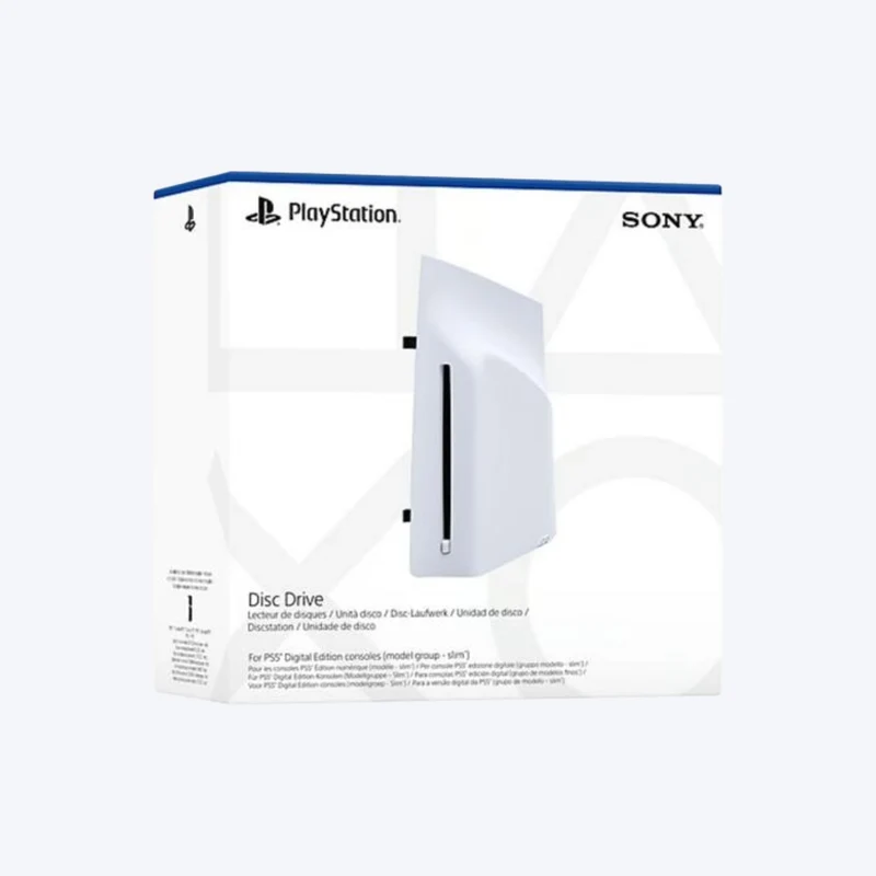 Lecteur de disque Sony pour consoles PS5 Digital Edition blanches