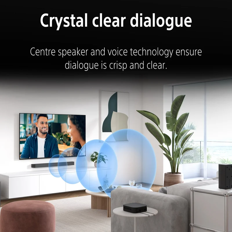 Sony | Système BRAVIA Theatre 6 | Système de cinéma maison 5.1ch | Puissance de sortie totale de 1000 W | Dolby Atmos®/DTS:X® | Modèle 2025