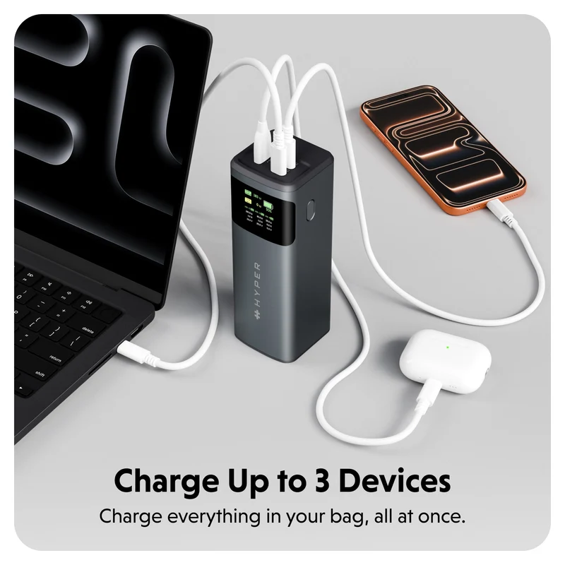 Batterie externe HyperJuice 200 W pour ordinateur portable