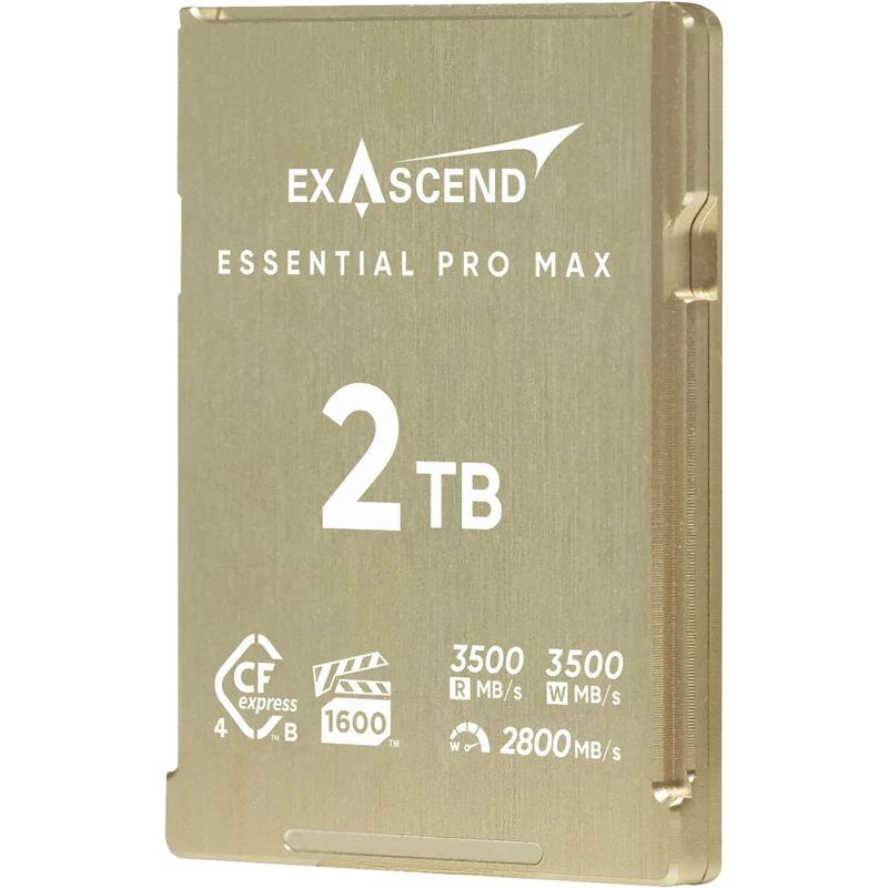 Exascend 2TB Essential Pro Max CFexpress 4.0 Type B Memory Card