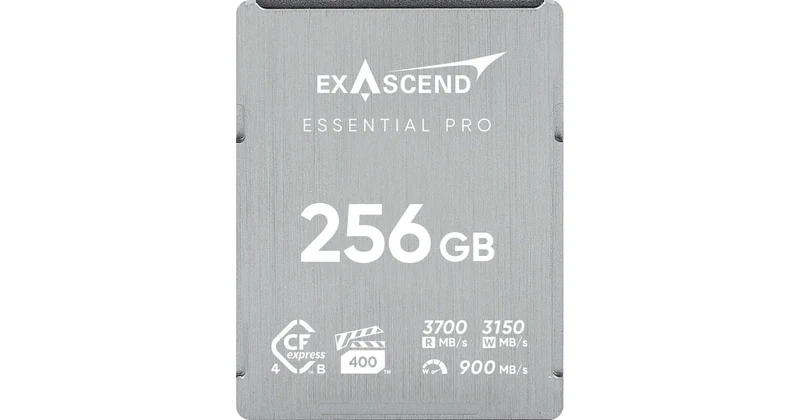 Exascend 256GB Essential Pro CFexpress 4.0 Type B Memory Card