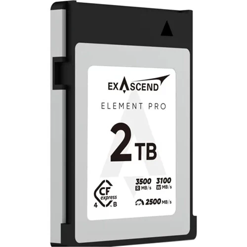 Exascend 2TB Element Pro CFexpress 4.0 Type B Memory Card