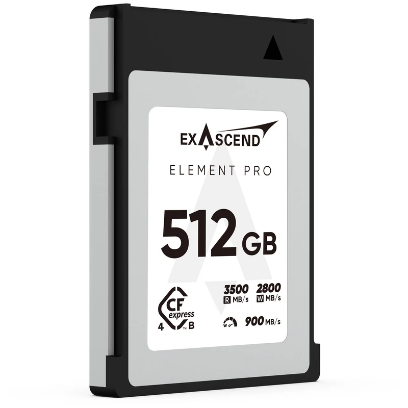 Exascend 512GB Element Pro CFexpress 4.0 Type B Memory Card
