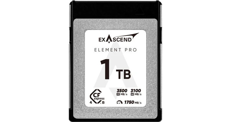 Exascend 1TB Element Pro CFexpress 4.0 Type B Memory Card