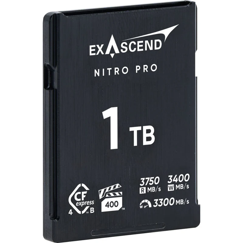Exascend 1TB Nitro Pro CFexpress 4.0 Type B Memory Card